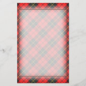 Tartan Beauty Clan Wallace Scottish Pset Briefpapier (Voorkant)