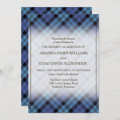 Tartan Beauty Strathclyde Blue Scottish Pset (Voorkant / Achterkant)