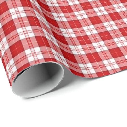 Tartan Betondenpakpapier Cadeaupapier (Rol Hoek)