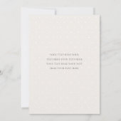 Tartan Border Holiday Kaart (Achterkant)