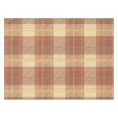 Tartan - bruin, beige, turquoise, Oranje, geel Tafelkleed (Voorkant (Horizontaal))