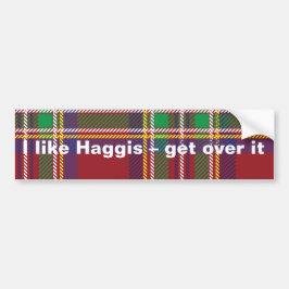 Tartan Bumpersticker
