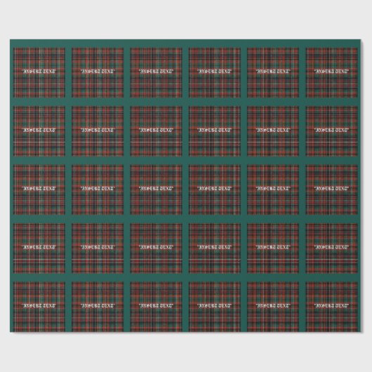 Tartan Cadeaupapier (Vlak)