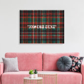Tartan Canvas Afdruk (Insitu (Woonkamer))