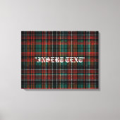 Tartan Canvas Afdruk (Voorkant)