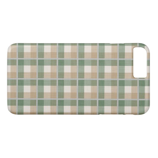 Tartan Case-Mate iPhone Case (Achterkant (Horizontaal))