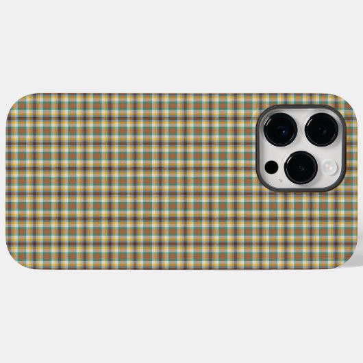 Tartan Case-Mate iPhone Case (Achterkant (horizontaal))