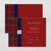 Tartan Celtic Response Kaart (Voorkant / Achterkant)