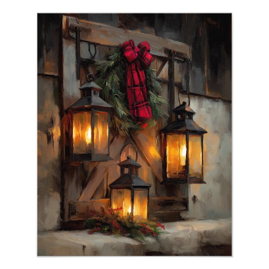 Tartan Christmas Poster (Voorkant)