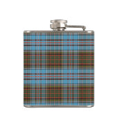 Tartan Clan Anderson Gecontroleerd patroonpatroon Heupfles (Achterkant)