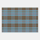 Tartan Clan Anderson Gecontroleerd patroonpatroon Inpakpapier Vel (Voorkant)