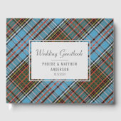 Tartan Clan Anderson Schotse ruit multikleur gerui Gastenboek (Voorkant)