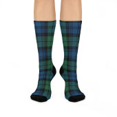 Tartan Clan Campbell Green Check Pset Sokken