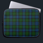 Tartan Clan Campbell Militair Gepland Blauw Laptop Sleeve<br><div class="desc">Tartan print Clan Campbell Militair zwarte, blauwe, geraffineerde design laptophoes voor iedereen die van klassieke en elegante cover houdt, die geweldig is om je laptop ergens te laten kammen om krassen neer te leggen en te verminderen Met deze coole Clan Campbell Militaire tartan printlaptophoes TIP: Geweldig om samen te werken...</div>