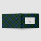 Tartan Clan Campbell Militair Plaid Gastenboek (Volledig)