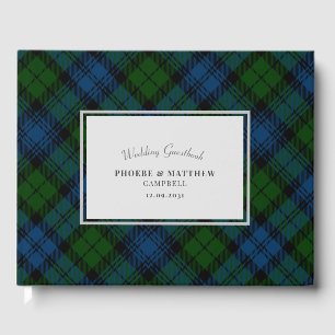Tartan Clan Campbell Military Plaid Gastenboek