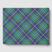Tartan Clan Douglas Plaid Gastenboek (Achterkant)