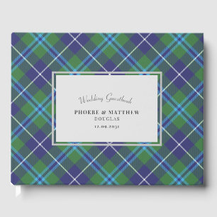 Tartan Clan Douglas Schotse ruit gastboek Gastenboek