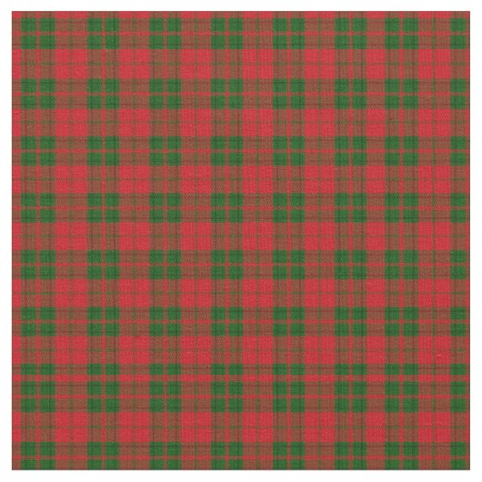 Tartan Clan Drummond Pset Pattern Stof (Close Up)