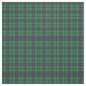 Tartan Clan Duncan Pset Pattern Green Check Stof (Swatch)