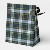 Tartan Clan Gordon White Green Pset Bedankdoosjes (Achterkant)
