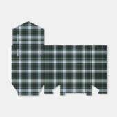 Tartan Clan Gordon White Green Pset Bedankdoosjes (Uitgevouwen)