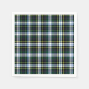 Tartan Clan Gordon White Green Pset Servet