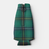 Tartan Clan Henderson Plaid groen patroon Flesjeskoeler (Achterkant)