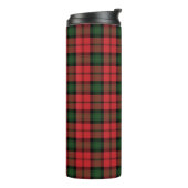 Tartan Clan Kerr Pset Green Red Black Thermosbeker (Gedraaid links)