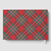 Tartan Clan MacBean Huwelijk Gastenboek (Achterkant)