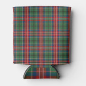 Tartan Clan MacCulloch Red Green Pattern Blikjeskoeler (Voorkant)