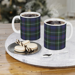 Tartan Clan MacKenzie Groene zwarte cheque Koffiemok