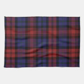 Tartan Clan MacLachlan Paars Black Check Theedoek (Horizontaal)