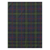 Tartan Clan Malcolm Plaid Holiday geruit Tafelkleed (Voorkant)