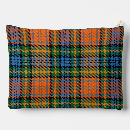 Tartan Clan Murray Plaid Blauw Sinaasappel Groen C Etui (Achterkant)