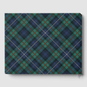 Tartan Clan Robertson Bruiloft Gastenboek (Achterkant)
