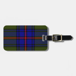 Tartan Clan Shaw Bagagelabel