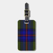 Tartan Clan Shaw Bagagelabel (Voorkant verticaal)