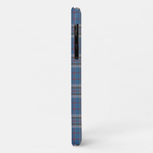Tartan Clan Thompson Pset Blue Gray Personalized Case-Mate iPhone Case (Achterkant/links)