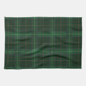 Tartan Clan Walsh Pset Green Check Patroon Theedoek (Horizontaal)