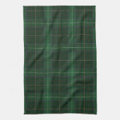 Tartan Clan Walsh Pset Green Check Patroon Theedoek (Verticaal)