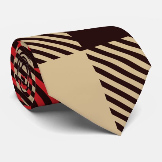 Tartan Colorful Stropdas (Opgerold)