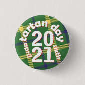 Tartan Dag 2021 Button (Voorkant)