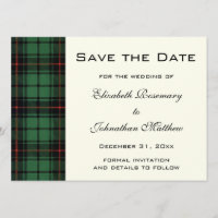  Tartan, Davidson Modern Pattern Wedding