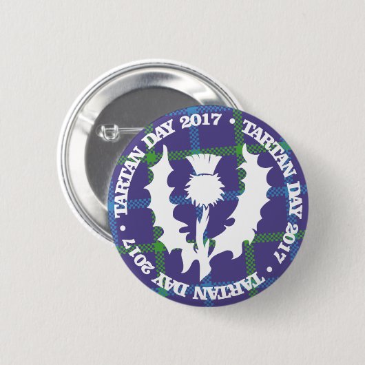 Tartan Day Button 2017 (Voorkant /achterkant)