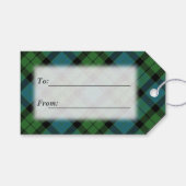 Tartan Delights Clan MacKay Ancient Plaid Cadeaulabel (Voorkant (Horizontaal))