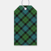 Tartan Delights Clan MacKay Ancient Plaid Cadeaulabel (Achterkant)
