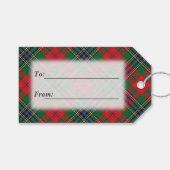 Tartan Delights Clan MacLean Red Pset Cadeaulabel (Voorkant (Horizontaal))