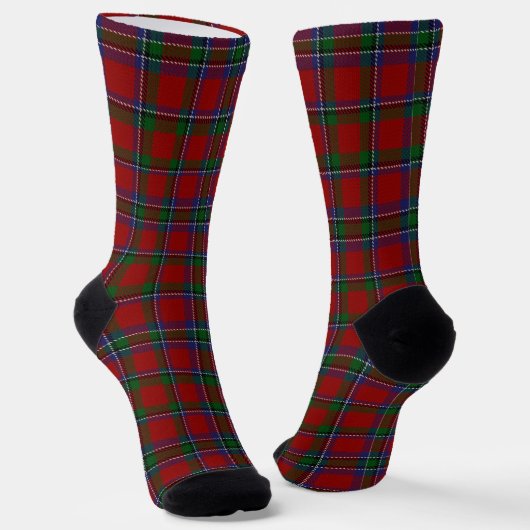 Tartan Design Sustainable Premium Crew Socks Sokken (Gebogen)