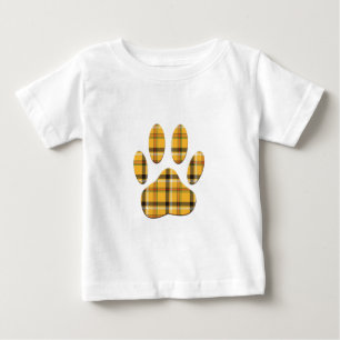 Tartan Dog Paw Print